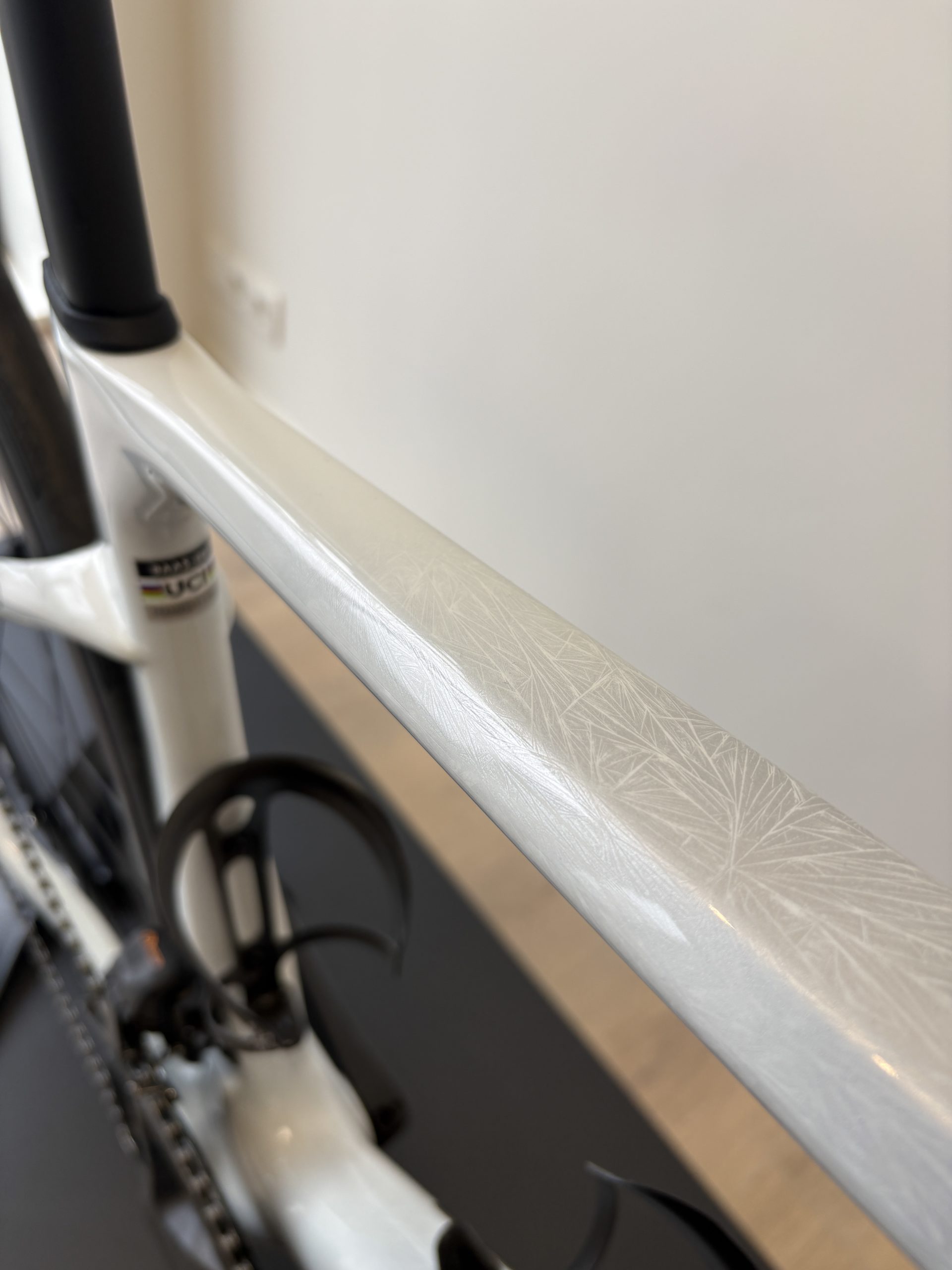 BAAS Novel Aero S - Crystalized Silver White Ultegra Di2 - Afbeelding 3
