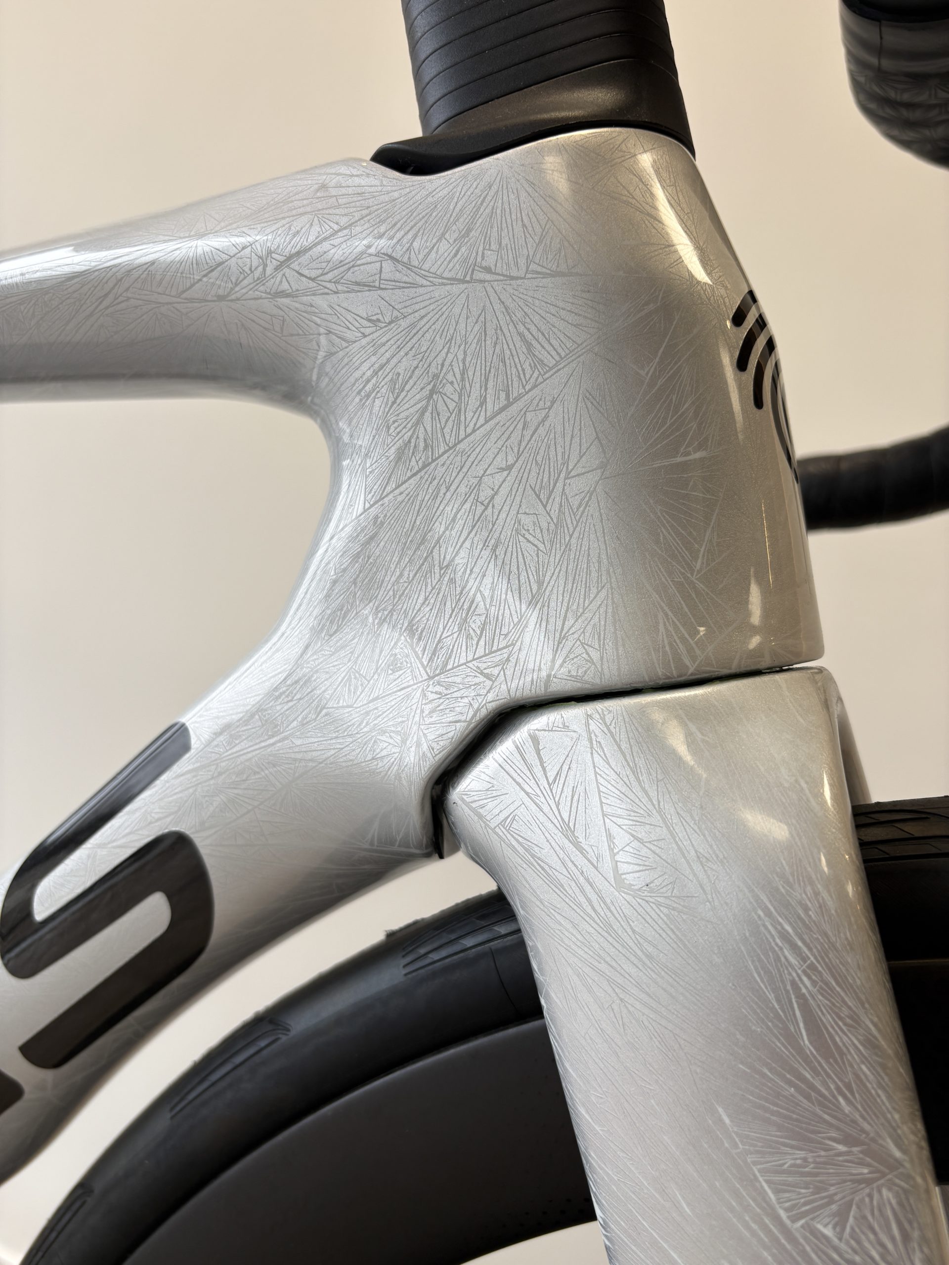 BAAS Novel Aero S - Crystalized Silver White Ultegra Di2 - Afbeelding 5