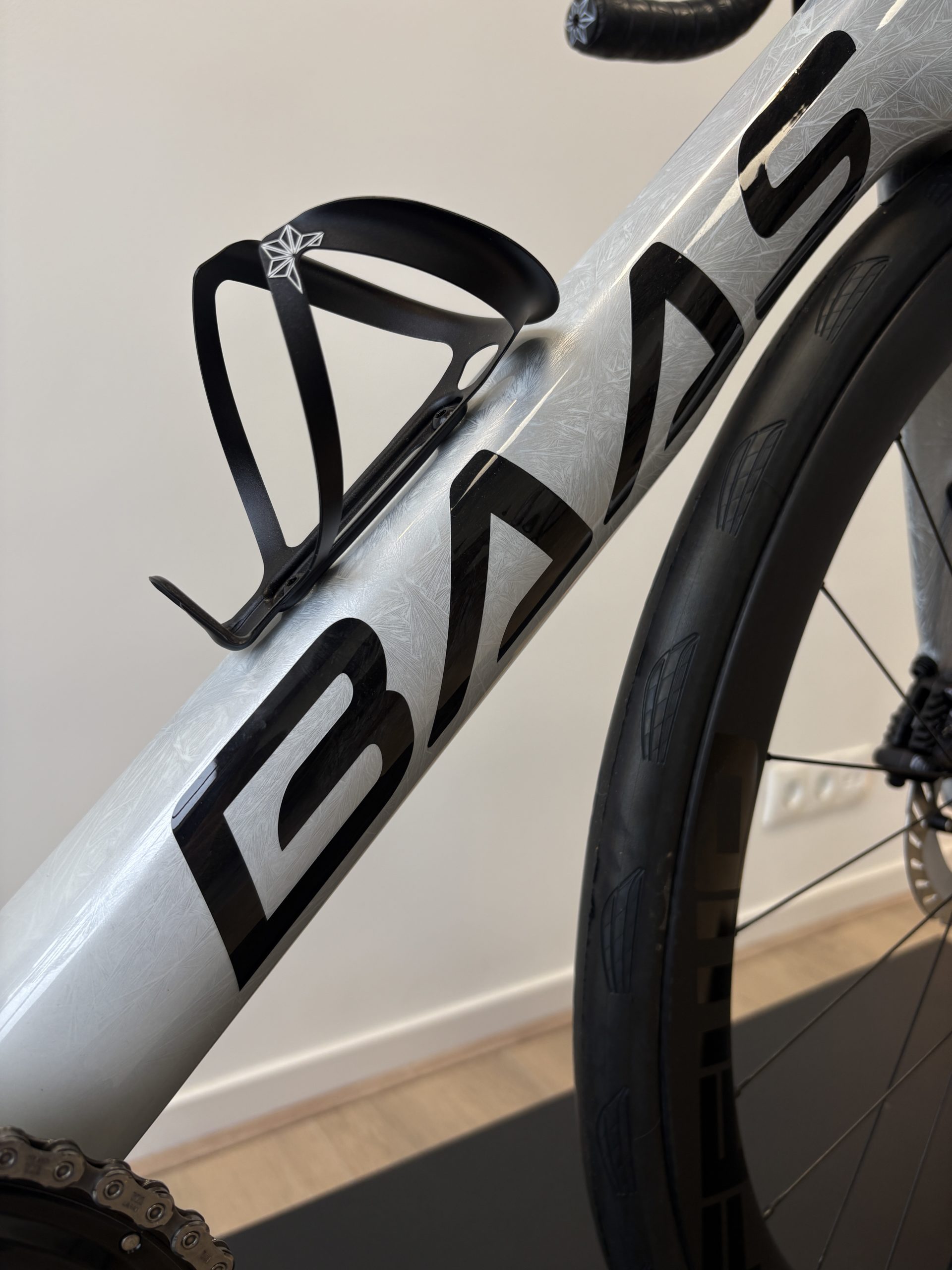 BAAS Novel Aero S - Crystalized Silver White Ultegra Di2 - Afbeelding 7